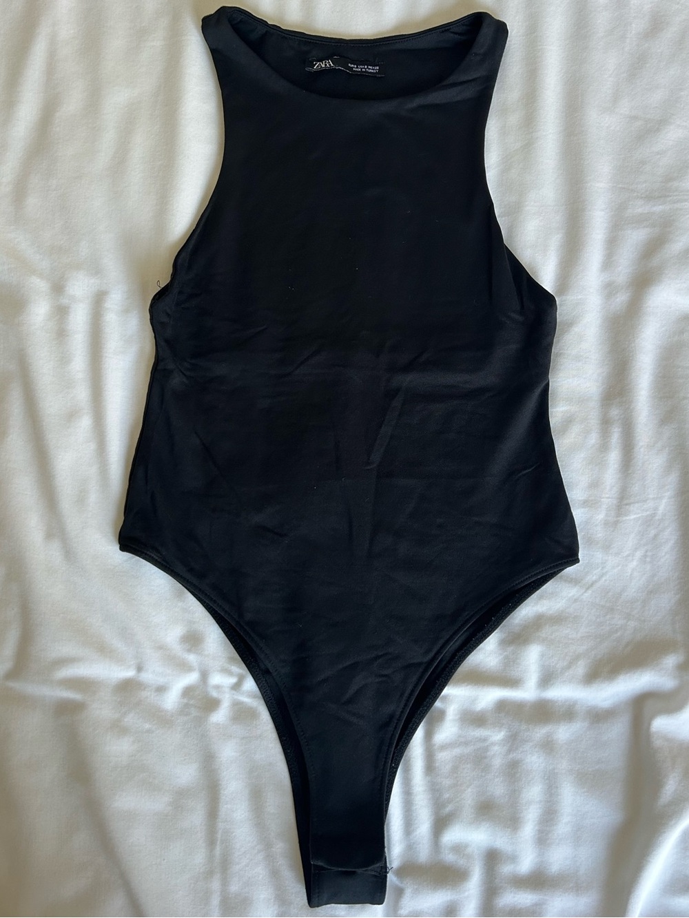 Zara high-neck bodysuit